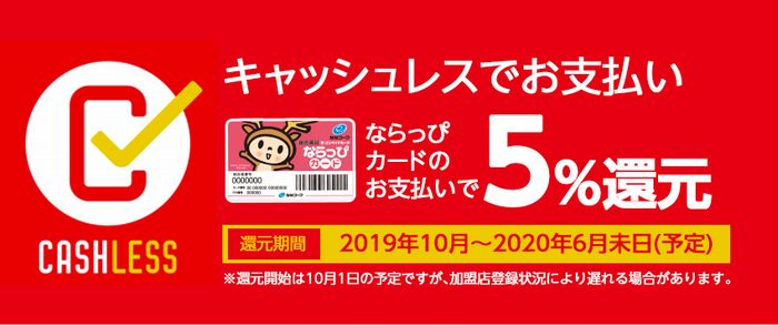 キャッシュレス・消費者還元制度の「決済事業者」に本登録されました