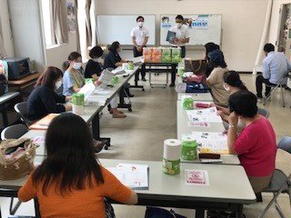 奈良西コープ委員会:コアノンロールの学習会 「CO・OPコアノンロール」はすごいです!