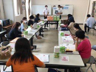 奈良西コープ委員会：コアノンロールの学習会 「CO・OPコアノンロール」はすごいです！