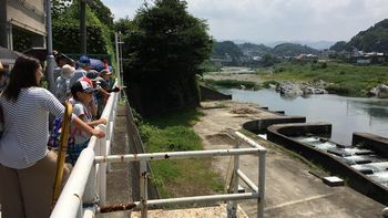 「吉野川分水見学ツアー」をおこないました