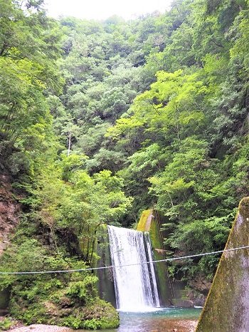 下北山村の小又川水力発電所を訪ねました