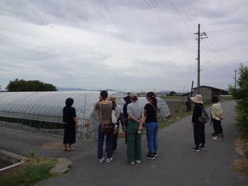 中エリア会:治道トマトの産地見学に行ってきました