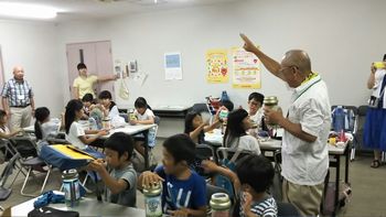 コープネット平群:夏休み子ども企画「ソーラーランタンづくり」