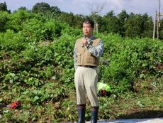 大淀町植樹地の下草刈りをおこないました