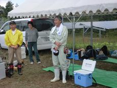 大淀町植樹地の下草刈りをおこないました