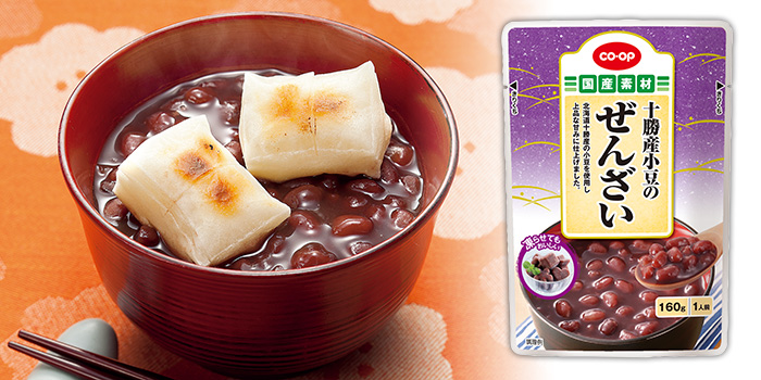 CO・OP十勝産小豆のぜんざい 160g