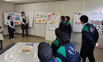 ディアーズコープたつたがわ職員によるSDGs学習