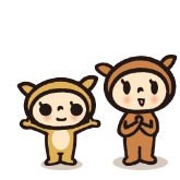 ならっぴ家族 イラスト