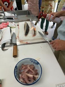 「組合員のつどい」と魚さばき教室を開催しました