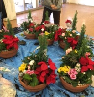 組合員のつどい共催「十津川農園 X’masを楽しむ寄せ植え」を開催しました