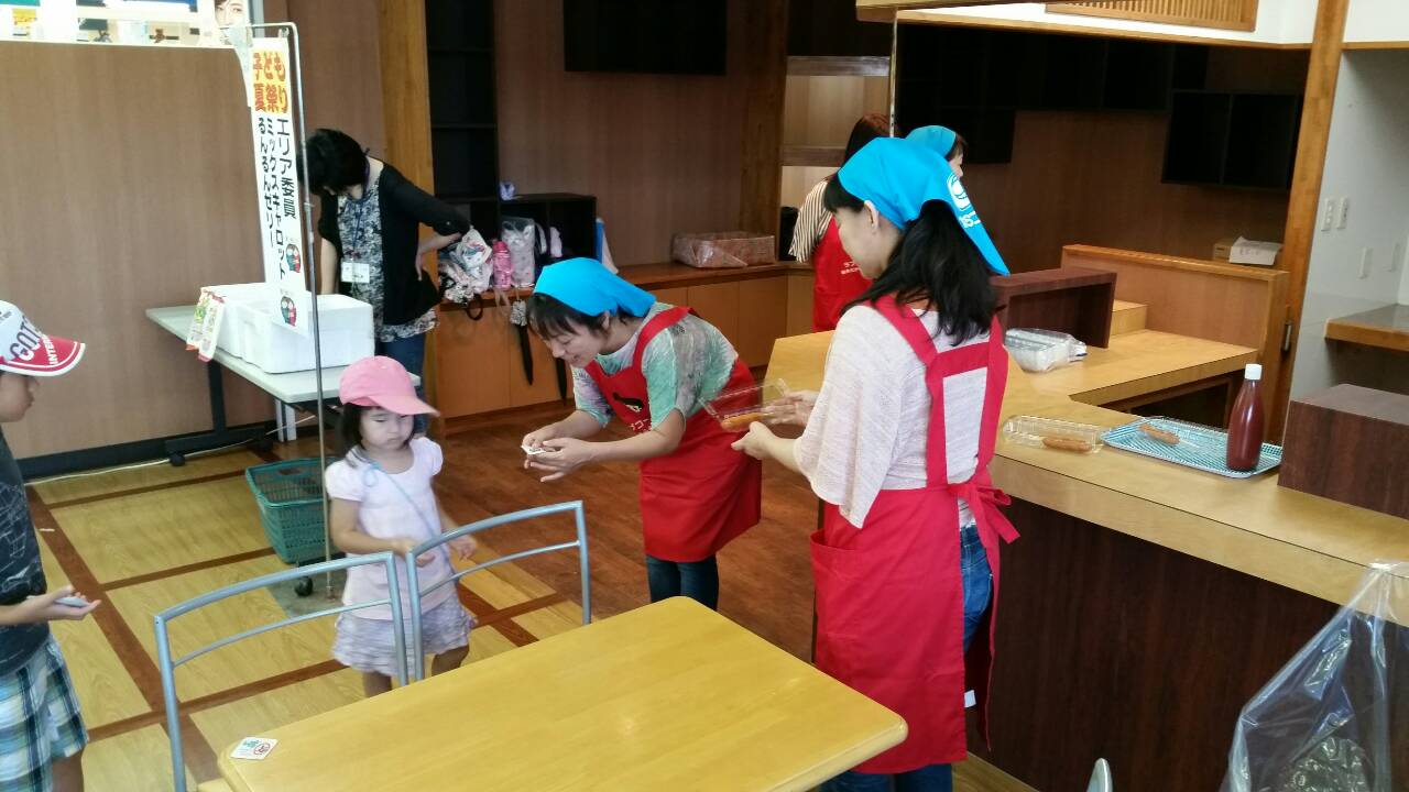 ディアーズコープたつたがわで子ども夏祭り開催♪