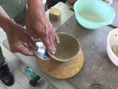 子ども陶芸教室を開催しました