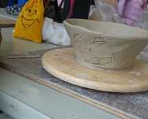 子ども陶芸教室を開催しました