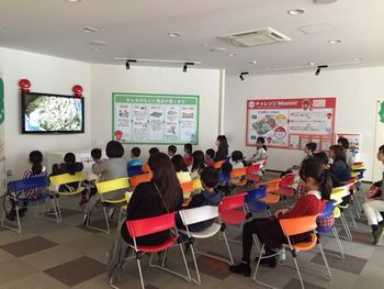 “コープ・ラボ たべる*たいせつミュージアム”を親子で見学しました