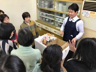 冷凍めんでおなじみの（株）ニッキーフーズ学習会を開催しました