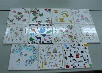 「ポーセラーツでステキな鍋敷きを作りませんか」を開催しました