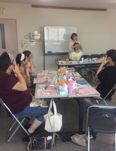 「めざせ☆美魔女(株)クラブコスメチックス学習会」を開催しました