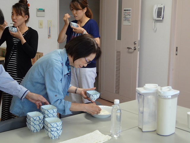 （株）山食の豆腐学習会をおこないました