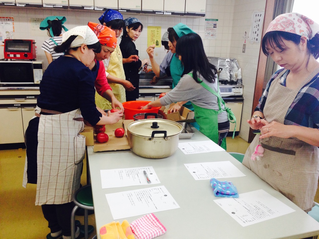 行ってきました、治道トマト産地見学！