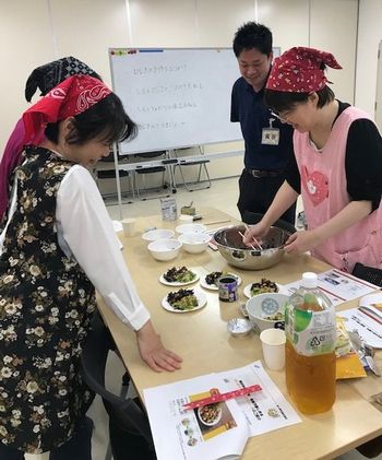 香芝西コープ委員会:㈱トーアスの学習会 “大豆・ひじき”をもっとおいしく料理に生かそう!!