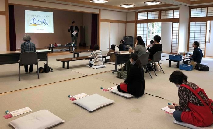 西大和コープ委員会:組合員のつどい サンスター㈱の「ヘアケア&美肌」学習会