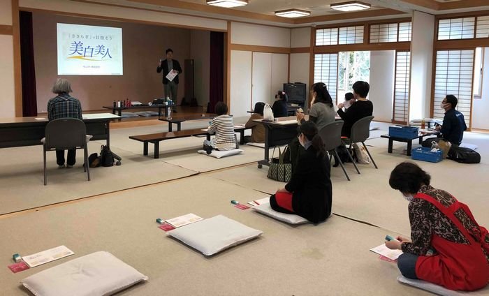 西大和コープ委員会：組合員のつどい　サンスター㈱の「ヘアケア＆美肌」学習会