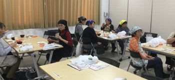 広陵コープ委員会：組合員のつどい＆柿の葉ずしの葉巻き体験