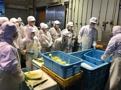 郡山西コープ委員会:堺共同漬物㈱の工場見学に行きました
