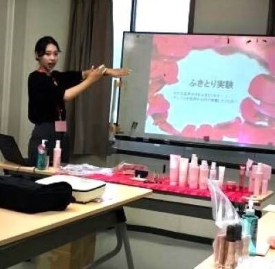 生駒北コープ委員会:(株)ナリス化粧品の学習会 スキンケアの大切さを学びました