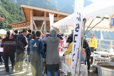 水源地の村「未来への風景づくり」川上村ふれあいまつりが開催されました