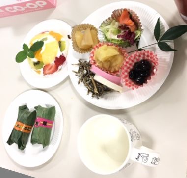 大宮コープ委員会：迎春商品試食学習＆小さなドームケーキ作り