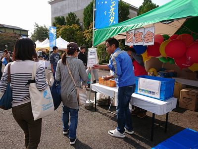 西大和コープ委員会：“上牧町ペガサスフェスタ”に出展しました