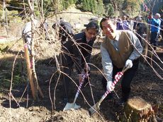 黒滝村植樹祭を開催しました