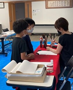 奈良東コープ委員会：毎年好評の夏休み企画！～子ども習字教室～