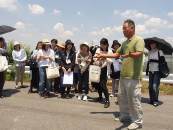 ならモニ便りvol.2:6月15日(木)治道トマト産地見学~トマトハウス~