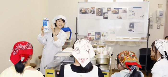 ならモニ：産直牛乳で作る「乳和食」料理教室