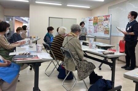 ならやまコープ委員会：組合員のつどいとトップ産業(株)の学習会