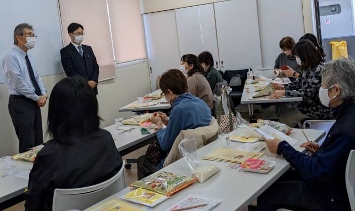 香芝東コープ委員会：東洋ライス㈱の学習会　お米の違いや無洗米の疑問を解決！