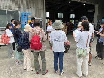 天理南コープ委員会:治道トマトのハウス見学とケチャップ作り体験