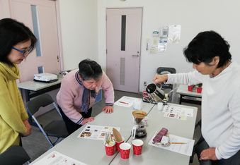 桜井東コープ委員会:小川珈琲(株)学習会“ひと味違うコーヒーを“