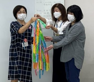 中エリア委員会:第2回中エリア活動交流会で「平和の学習」と「サステナブルクイズ」