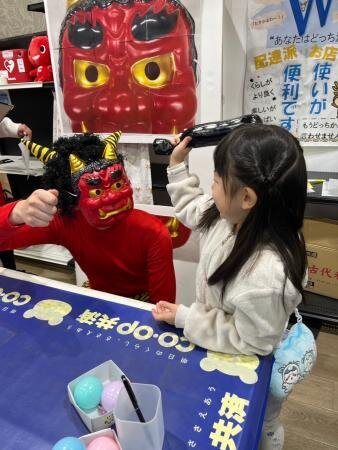 2月2日 “どきどき“まめまきを開催!