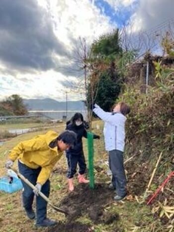NPO法人桜ライン311の植樹会に参加しました