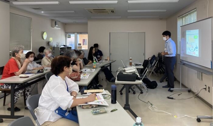 ならやまコープ委員会:サンスター㈱の学習会 オーラルケアの大切さを知りました