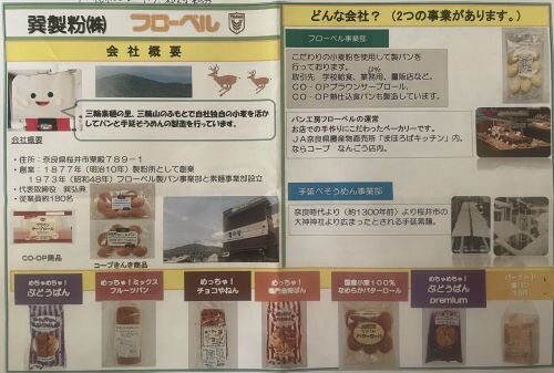 高田東コープ委員会:巽製粉(株)フローベル事業部(桜井市)の工場を見学しました