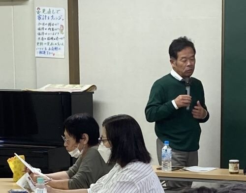 北エリア委員会:組合員のつどいとローリングストック商品試食学習会を開催