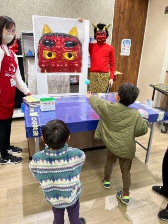 2月2日 “どきどき“まめまきを開催!