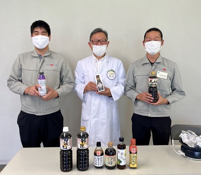 中エリア:ニシキ醤油㈱の学習会 物知り博士の大方(おおがた)社長からお話を伺いました
