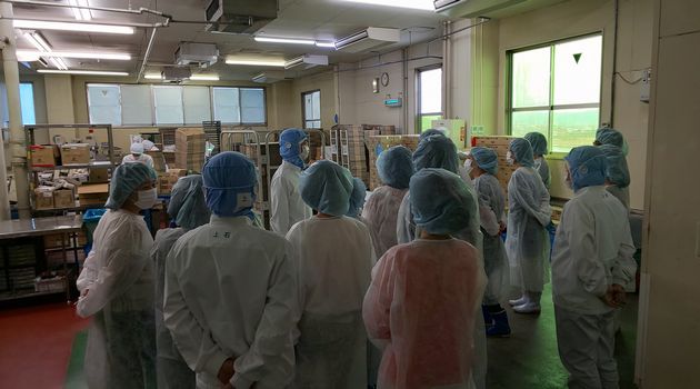 西大和コープ委員会:一正(いちまさ)蒲鉾㈱の工場見学に行って来ました!