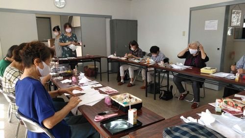 吉野コープ委員会：マスク作り講習会